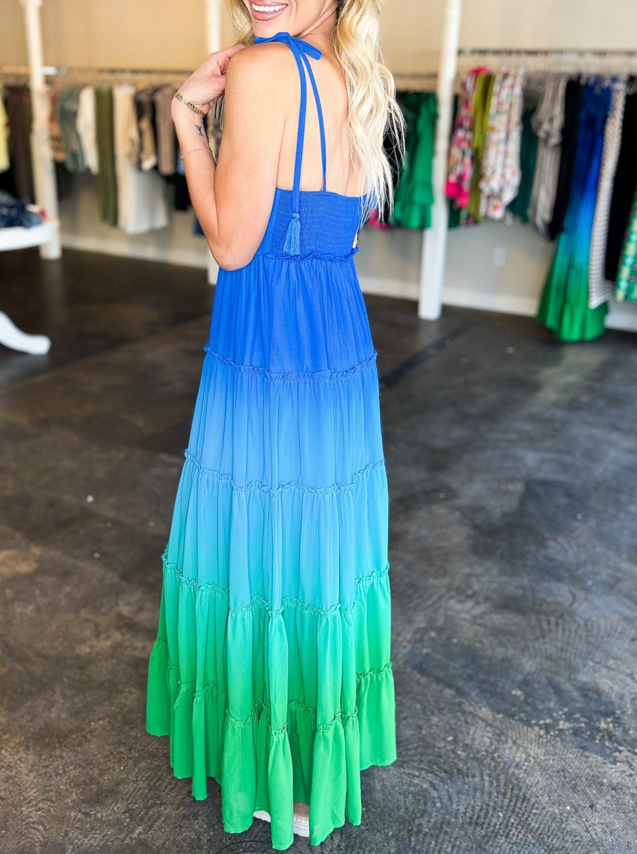 The Way That You Wanted Woven Maxi Dress